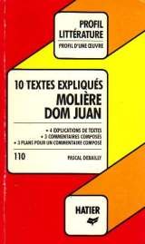 10 textes expliqués. Dom Juan