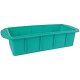 Lily Cocine KP5205 torta del silicón Molde rosa / azul / verde de 11,7 x 6,5 x 33 cm