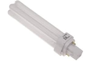Osram Bombilla de bajo Consumo con 2 Tubos, Casquillo de 2 Pines para operar ECC G24d-3, 26 W, Blanco, 1 Unidad