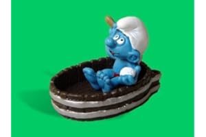 SCHLEICH Figurine Schtroumpf dans une baignoire