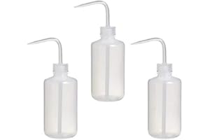 ZZCP 3 Pcs 250 ml Watering Bottle Watering Can Plastic Safety Squeeze Bottle Safety Wash Bottle Watering Tools for Succulent Plants Small Potted Plant Indoor Plants