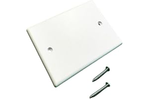 A2ZWORLD Tapa para caja de 3 módulos, tapa universal para caja 503, compatible con Bticino Vimar Gewiss