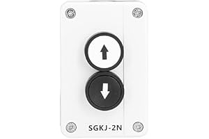 SGKJ-2N Station Box Tryckknappsbrytare, hög station, låg rulldörr, lyftkombiomkopplare, låsning, väljare, stationsbox