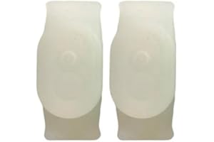 TabCat Protective Silicone Cases for V2 Cat & Kitten Homing Tags - Pack of Two - Splash-Proof Protection - Attaches to Cat Collars - Clear