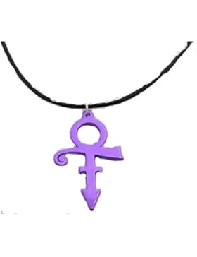 Premium Quality # Prince Love Symbol Necklace - Purple Color **Price The Legend**