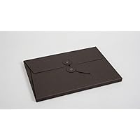 Dokumentenmappe mit Schnurverschluss, schwarz - tyyp®