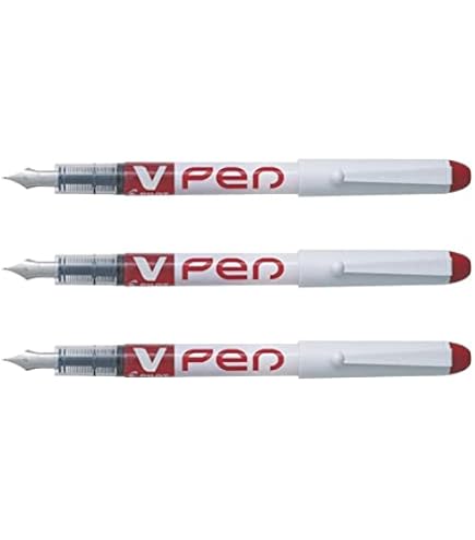 Pilot V Pen Liquid Ink Fountain Pen Medium 1.0mm - Light Blue