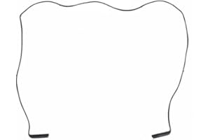 ICTION LCD-Bildschirm Mittelrahmen Gummiblende Ring Display Blende Gummi für MacBook 13 Zoll A1706 A1708 A1989 A2159 A2289 A2251 A2338