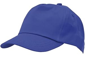 makio Gorra Beisbol para niño y niña, 5 Paneles de Vivos Colores. 100% algodón, con Orificios de ventilación y Cierre Ajustable. Gorra Infantil, niñas y niños Entre 4 y 13 años