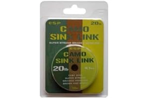 FISHING REPUBLIC ESP Camo Sink Link Green 25lb - ELCSLG025