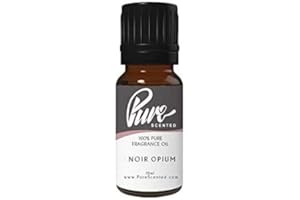 PURE SCENTED Noir Opium Fragrance Oil - 10ml Suitable for Candles, Wax Melts, Cosmetics, Diffusers, Soaps (Black Opium)