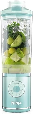 Ninja Blast Max, Frullatore Portatile da 570 Ml, 3 Funzioni, Verde Menta