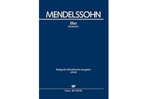 Elias (Klavierauszug deutsch): Ein Oratorium nach Worten des Alten Testaments MWV A 25, 1845-1846