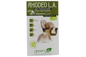 GREENVET Rhodeo L.A N.A.C de 250 grs à 1.5 kg 4 pipettes