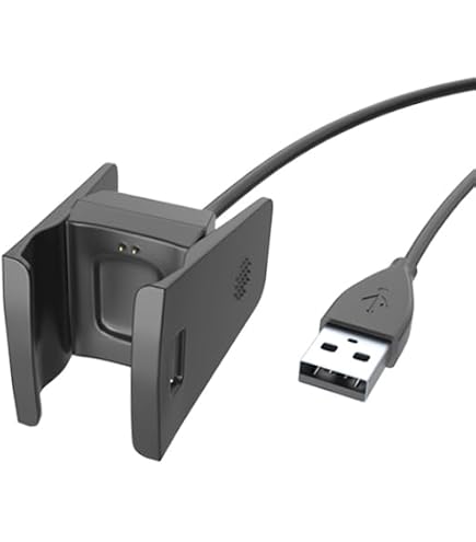 Sago Cavo Di Ricarica USB Per Fitbit Charge 4 - Ricambio Compatibile