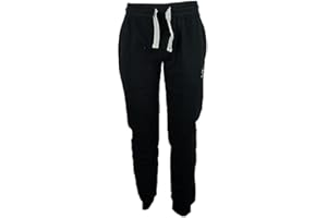 be board Pantalone Tuta Uomo Taglie Forti 7XL-8XL-9XL Invernale con Polsino Art 9037 Big Nero