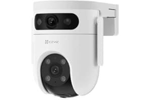 EZVIZ H9c Dual Cámara Wi-Fi de Doble Lente 2K/2K con Rotación Horizontal y Vertical Blanca