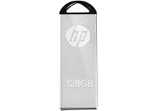 H/P v220w 128 GB Pen Drive (Grey, Black)