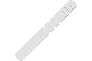 Lizard Skins Kleiner Rahmenschutz Fahrradprotektoren, Transparent, matt, S