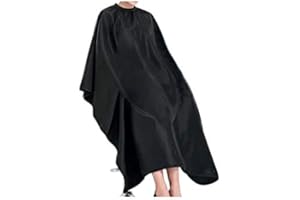 IC-COLLECTION IC collection FRISEURUMHANG Hakenverschluss, atmungsaktiv, wasserabweisend, 126x146cm, Schwarz