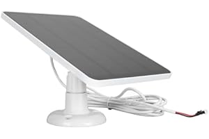 VBESTLIFE Solar Panel for Ring Doorbell, 10W Solar Panel Camera Charger Compatible with Ring Battery Video Doorbell 2/3/3+/4+, for Nest (CSP4W-O-W)