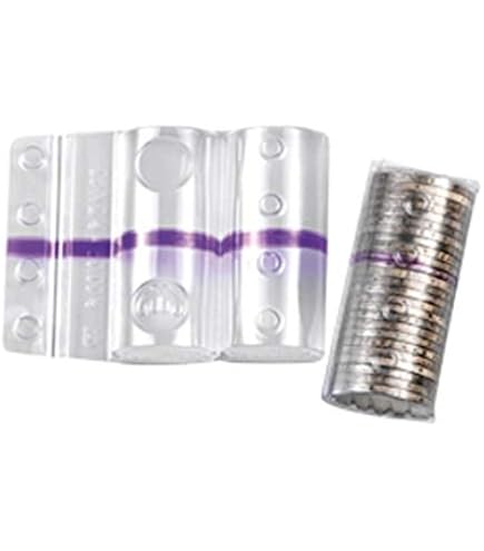 Holenburg Blister 20 Pièces 1 Cent - Range Pièces Transparent Avec Marquage En Relief