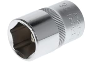 GEDORE red Vaso, Llave de vaso, Accionamiento de 1/2'' 12,5 mm, Hexagonal, 18 mm de ancho, Herramienta, R610001806, Acero