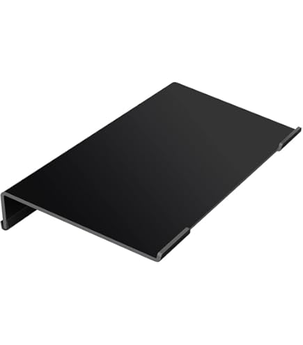 Supporto Per Tastiera In Acrilico Trasparente - Inclinato Ergonomico, Per PC E Ufficio, 43x15cm - Foto 6