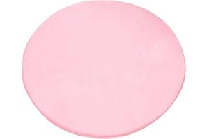 Budstfee Round Play Mats for Kids Tent Playpen 40 Inch Pink Round Rug for Play Tent Missingift Circular Rug Kids Tent Rugs for Kids Rooms Pink 100cm,crib-mattress-pads