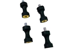 ‎MASPO Rundpuffer Schwingpuffer Gummi/Metall 1 Set für MASPO Vibramat de Luxe
