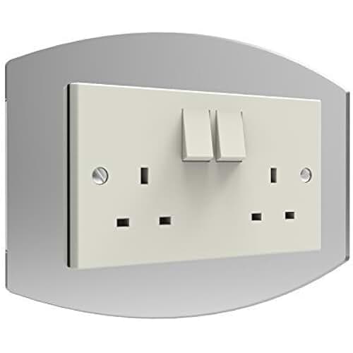 Amazon.co.uk double socket finger plate