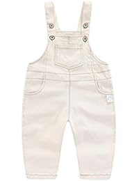 Kidscool Baby Estivo Cotone Denim 3D Cartoon Scimmia Morbido Pantaloncini Salopette