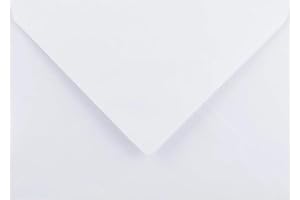 KARMA KRAFTS C7 / A7 White Envelopes x 12