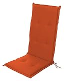 Cuscino Per Sedia A Dondolo 106x53cm - Imbottito, Impermeabile, Con Lacci Ed Elastico, Per Esterni E Interni