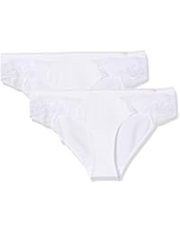 Skiny Smart Cotton Dp, Slip Rio para Mujer (Pack de 2)