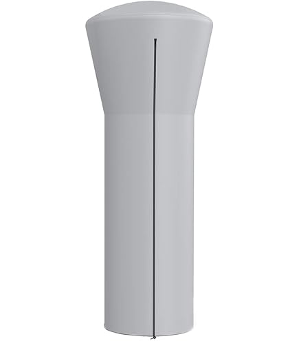 Housse De Protection Pour Parasol Chauffant Rond Extérieur - 221x61x53 Cm, Oxford Imperméable, Cordon De Serrage