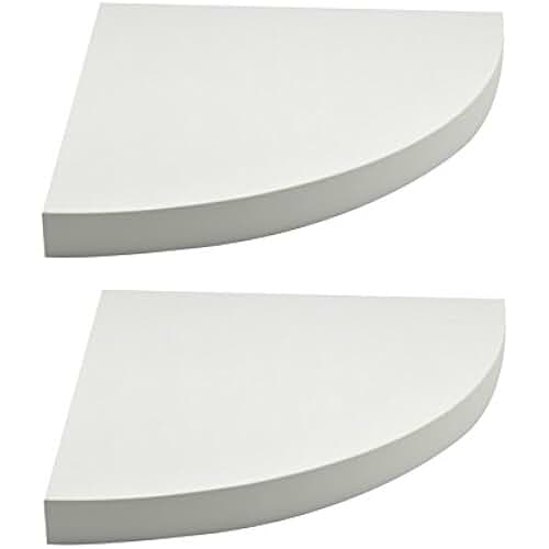 Amazon.co.uk white corner shelf