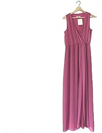 Poéte Vestido buganvilla largo