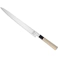 Mercer Culinary Asian Collection Knives 12-inch Yanagi Sashimi Knife Wooden Handle