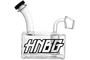 Heisenberg Poco Loco Dab Rig 14,5 Olio Rig con Banger al quarzo Mini Percolatore Bubbler