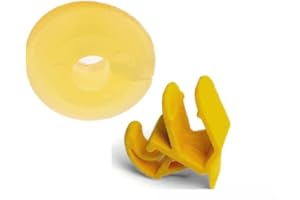 CAR PARTS AND CONSUMABLES For Ford Engine Bay Bonnet Stay Rod Clip and Grommet