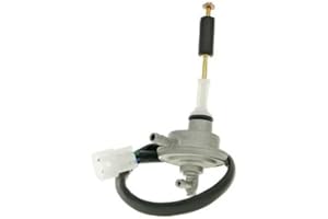 Bike Equipment Gasolina Grifo Bajo de Impresión para Peugeot, Scooter y Mopeds, Bomba de Combustible, Manual, Ajuste Universal, BSP, 1/4" (6.35mm), Montaje en Tanque, PE10007-GS1453181