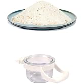 PureCanpati Kuş Kumu Giritli & Anasonlu (Muhabbet, Kanarya, Paraket Kuşlar I&ccedil;in Kuş Kumu) + Kelep&ccedil;eli Mamalık (100 Gr)