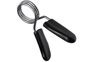 C.P.SPORTS C.P. Sports - Par de Cierres de Muelle para Barras de Pesas, 25 mm, 28 mm, 30 mm, 50 mm de diámetro