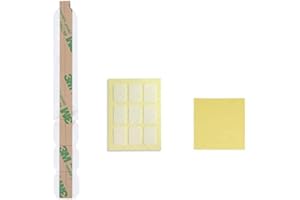 FiiMoo Plastic Slide Adhesive Strips for Privacy Filter，Privacy Screen Adhesive Strips and Slide Mount Tabs for Computer Monitors and Laptops - Replacement Kits(2 Pack)