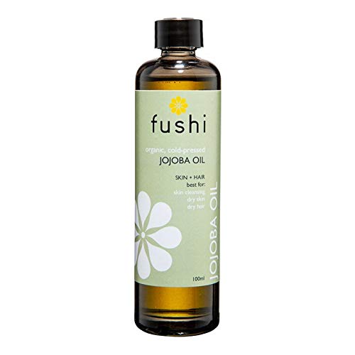 Fushi Jojoba Aceite Orgánico Dorado 100 ml Extra Virgen, Biodinámico Cosechado Prensado en Frío