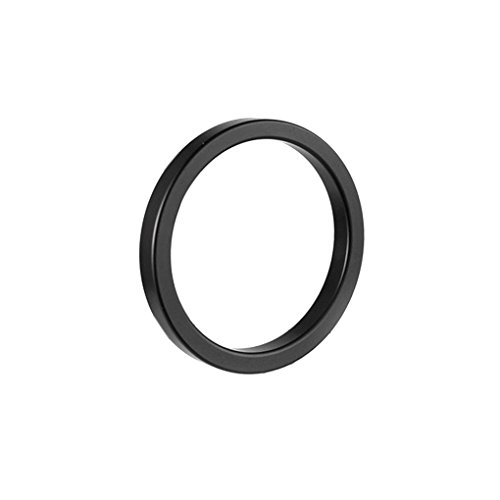 Babysbreath Metall Aluminium Penis Ringe männliche Cockringe verzögert Ejakulation Delay Lock Loops Cock Rings schwarz 45mm