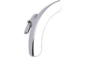 Alnicov Banjo Accoudoir Banjo en alliage de zinc, avec vis pour pièces de rechange Banjo Accessoires Argenté