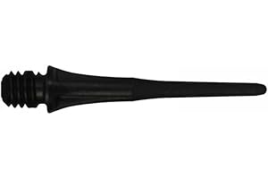 Cosmo Darts Puntas fit Point Plus Negra 2ba 25mm 50 unid