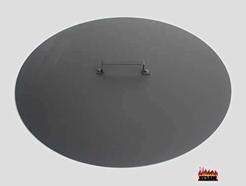 640 mm Metalldeckel für Feuerschale MD640 Deckel Abdeckung für 50 55 60 cm